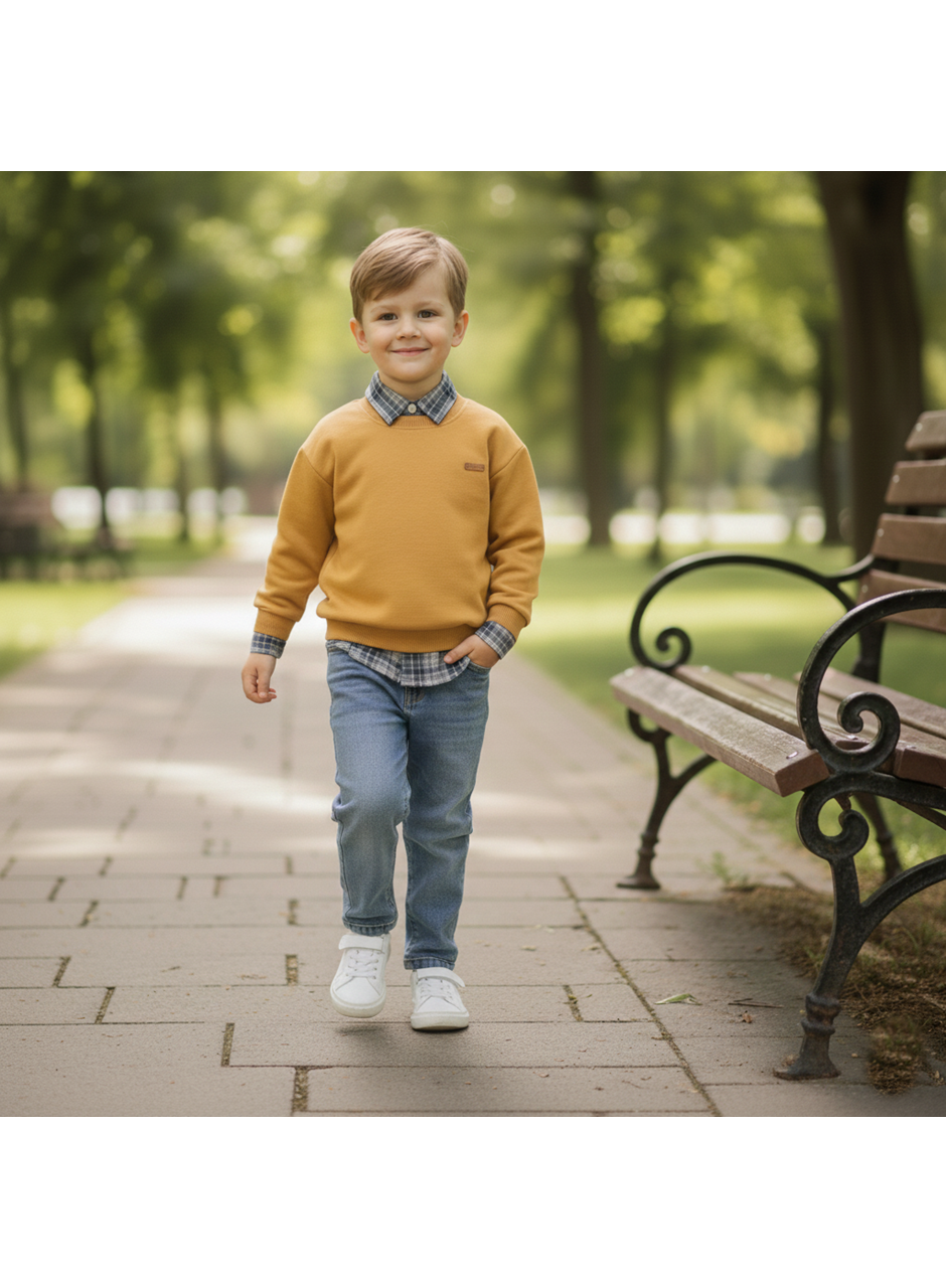  447536 ERKEK ÇOCUK 3LÜ TAKIM 2Y,3Y,4Y Erkek