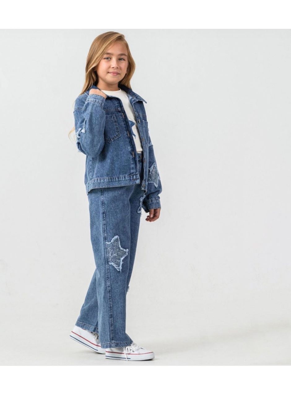 446398 YILDIZ PULLU KOT TAKIM