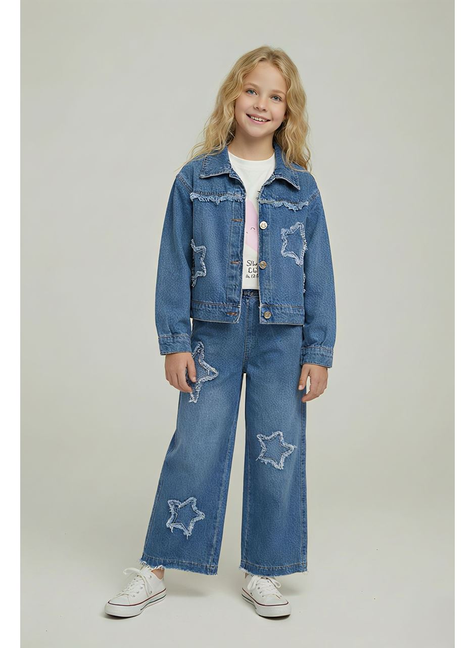 446398 YILDIZ PULLU KOT TAKIM