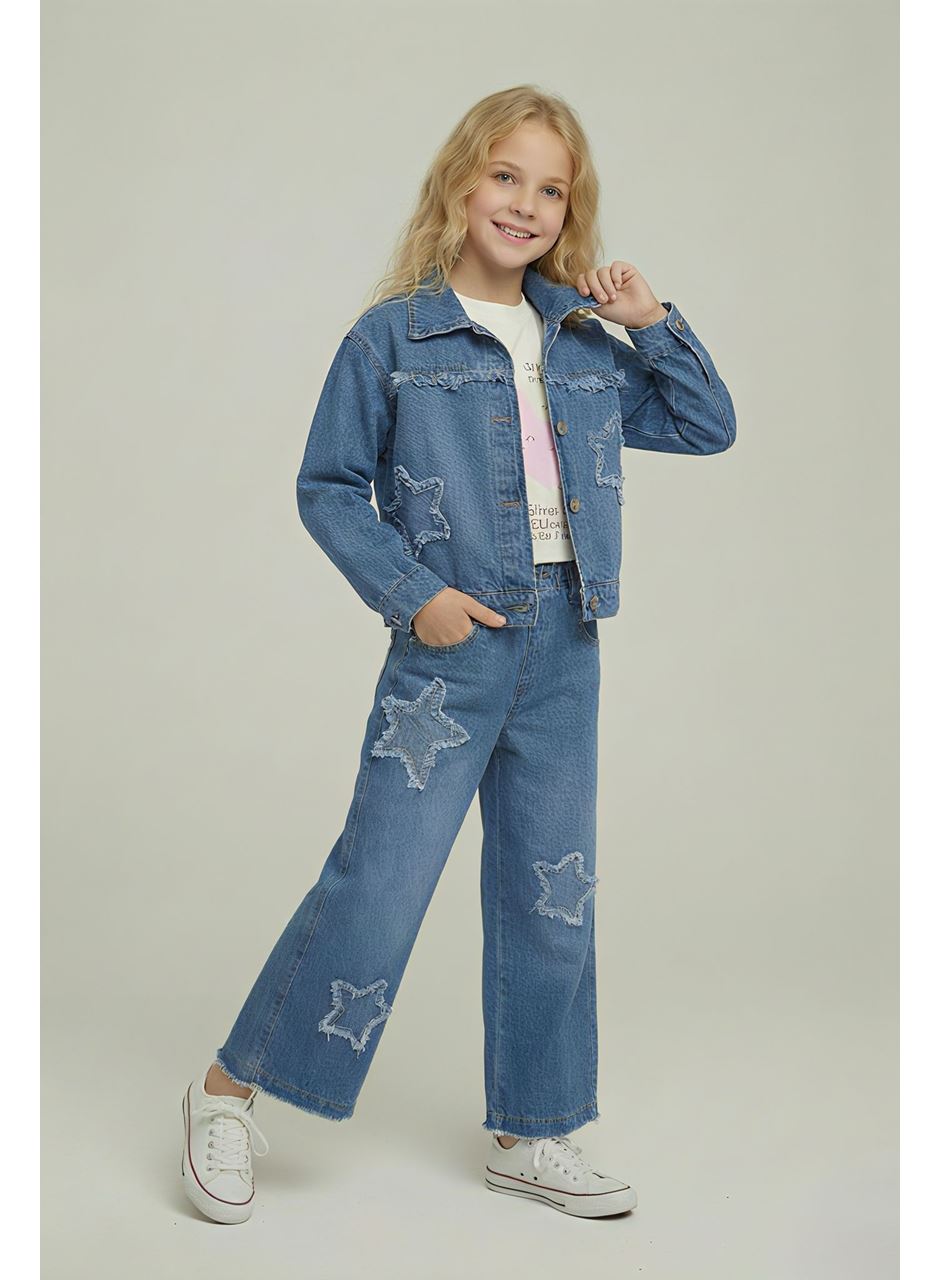 446398 YILDIZ PULLU KOT TAKIM