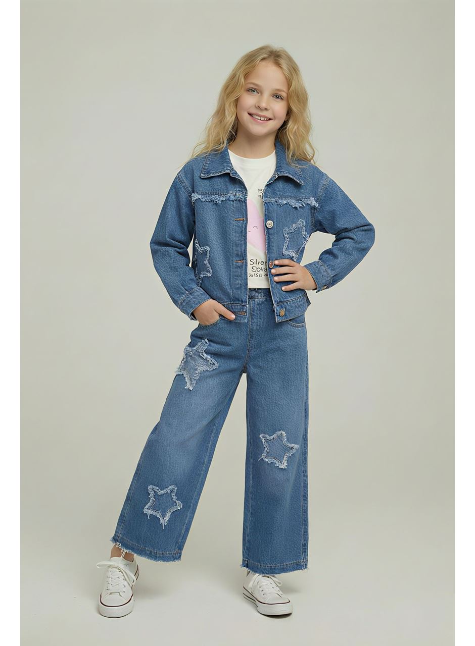 446398 YILDIZ PULLU KOT TAKIM