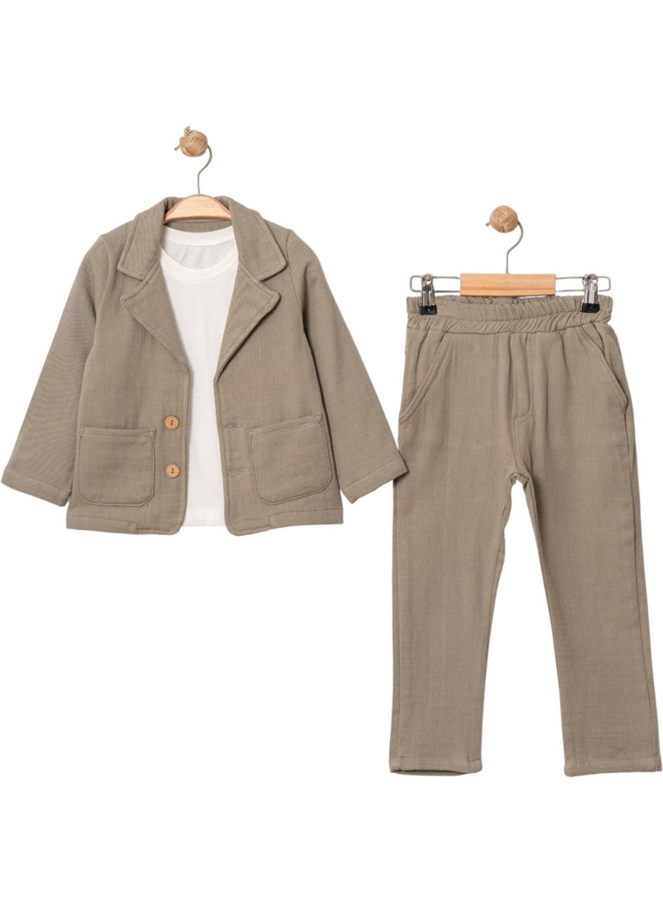 446780 MÜSLİN GABARDİN ERKEK TAKIM 5Y,6Y,7Y,8Y