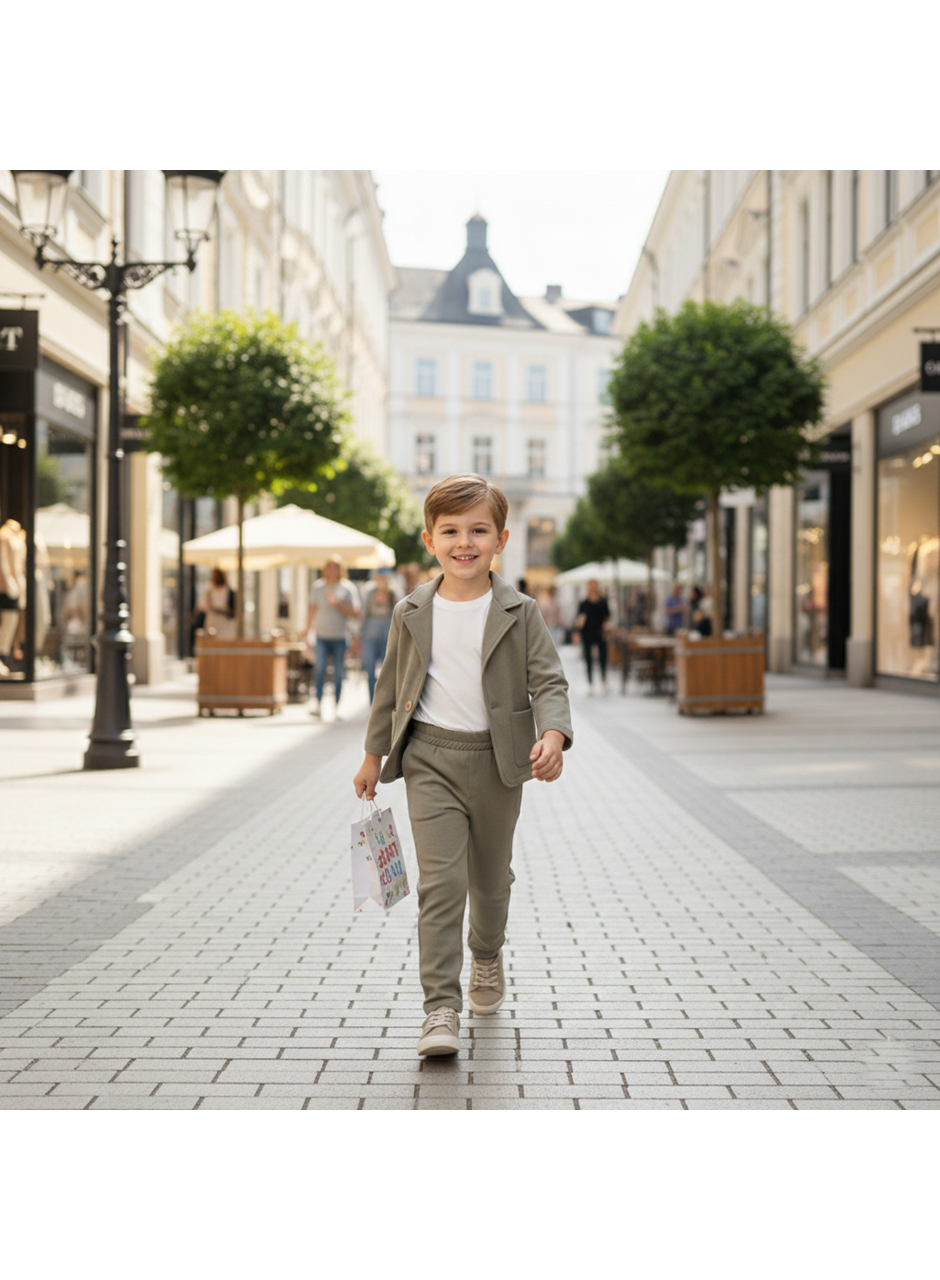 446780 MÜSLİN GABARDİN ERKEK TAKIM 5Y,6Y,7Y,8Y