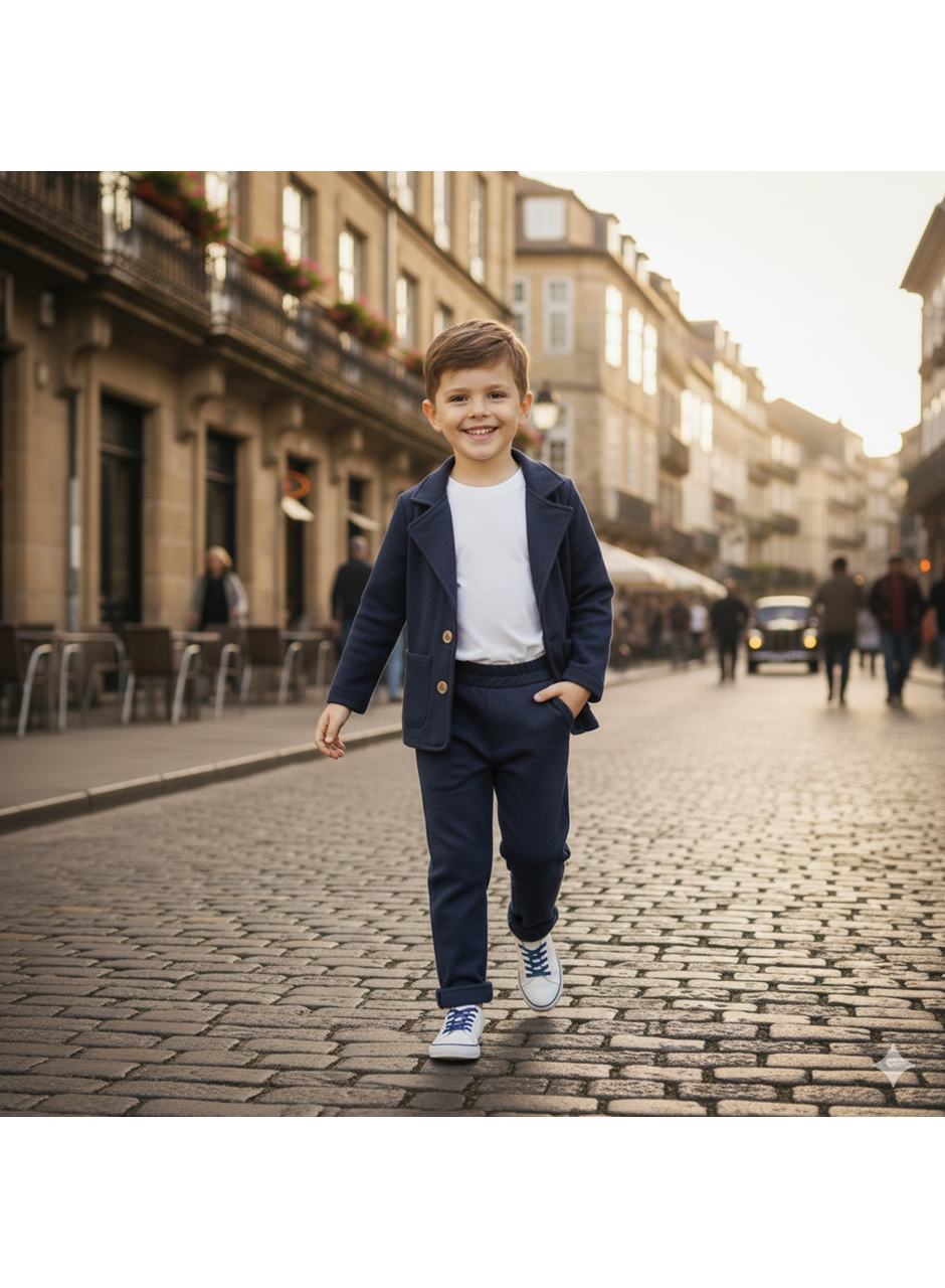 446780 MÜSLİN GABARDİN ERKEK TAKIM 5Y,6Y,7Y,8Y Laci