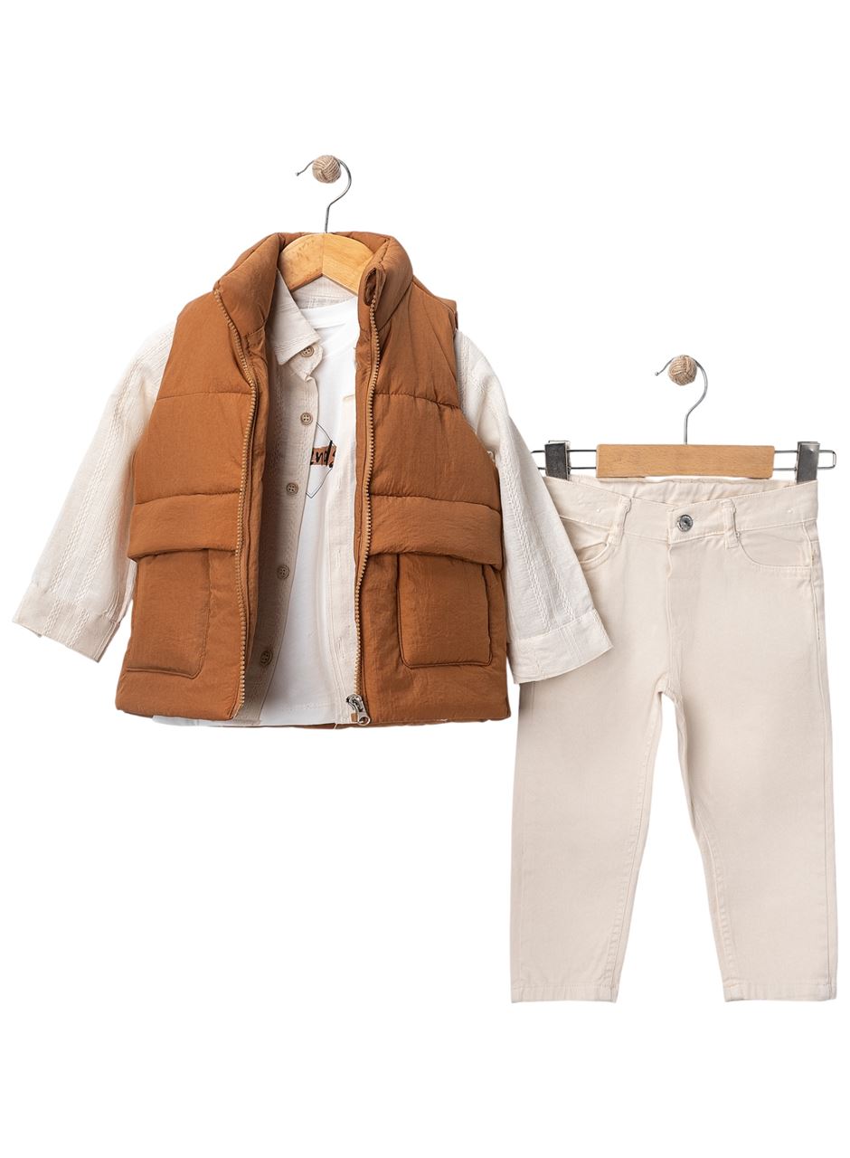 444538 FRİENDS YELEKLI 4'LÜ TAKIM 2Y,3Y,4Y,5Y Erkek