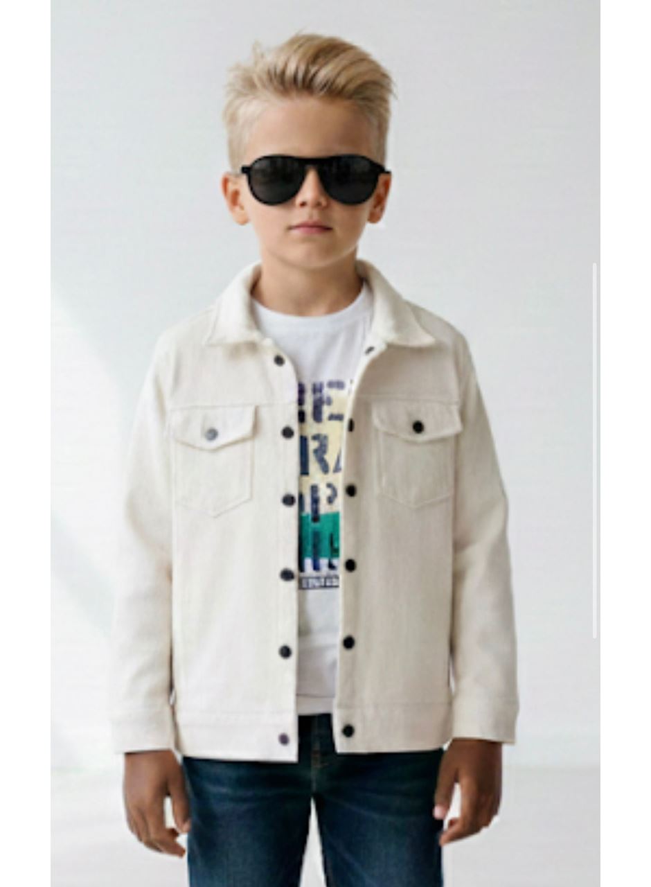 443571 ERKEK ÇOCUK İKİLİ TAKIM EKRU 9-12