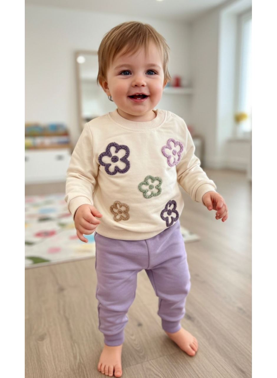 444732 SÜZENE ÇİÇEKLER KIZ 2Lİ TKM