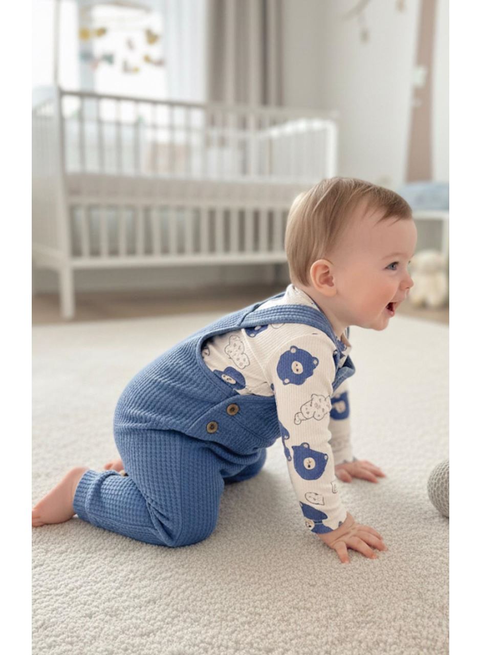 419209 ERKEK BEBEK SAHTE CEPLİ DÜĞMELİ TKM