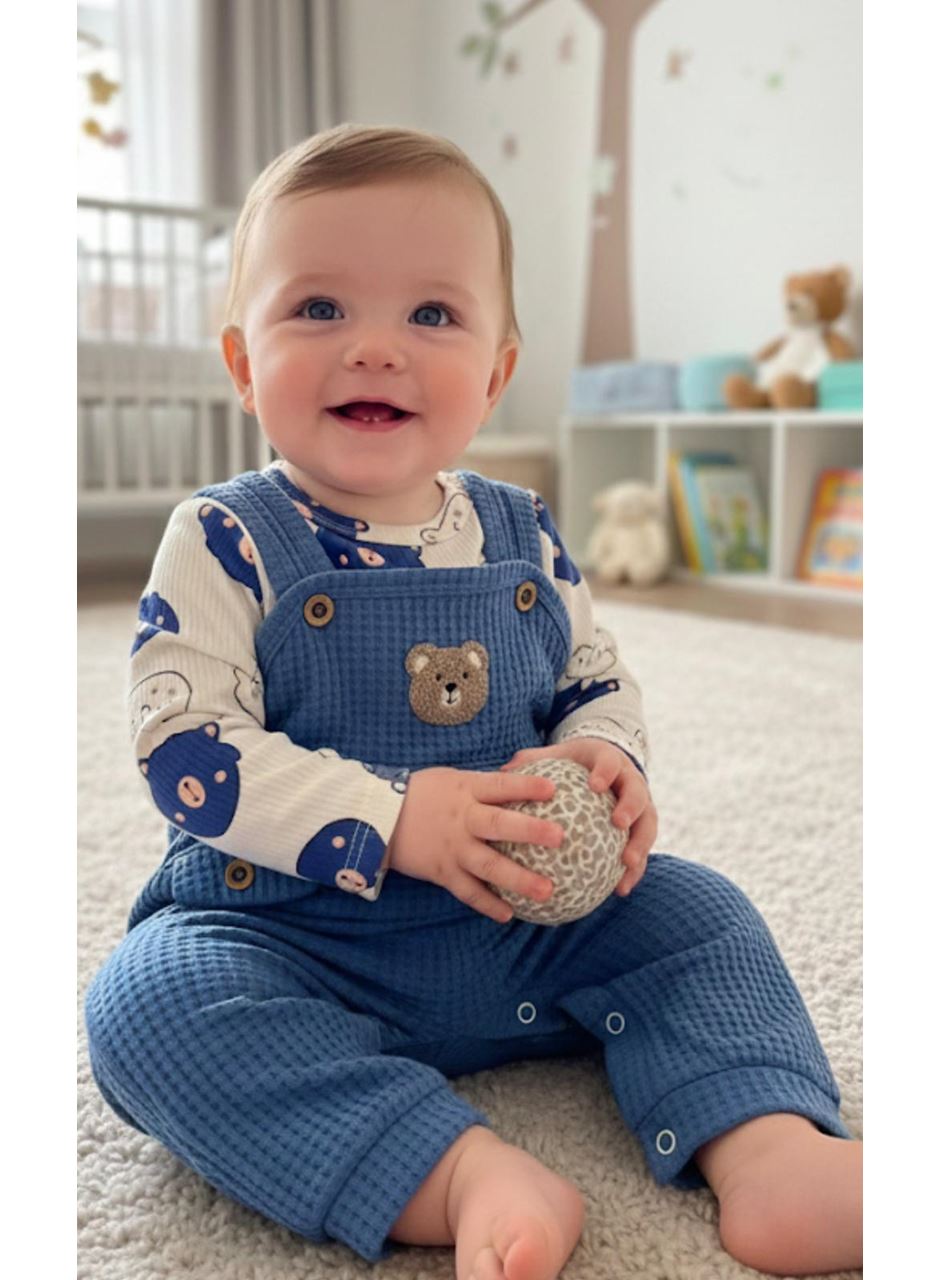 419209 ERKEK BEBEK SAHTE CEPLİ DÜĞMELİ TKM