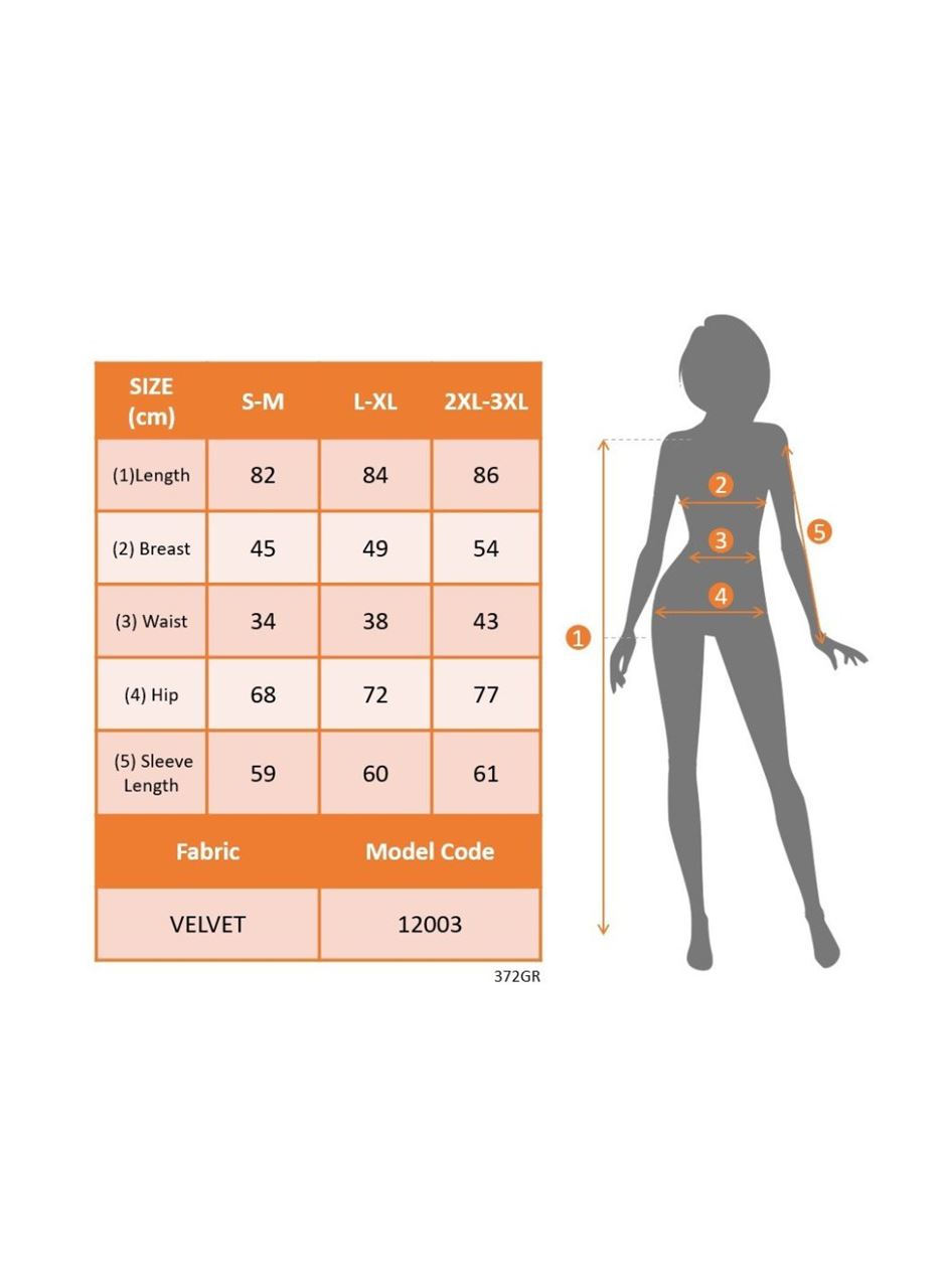 Kadın Uzun Kollu Kruvaze Yakalı Toka Detaylı Mini Kadife Elbise