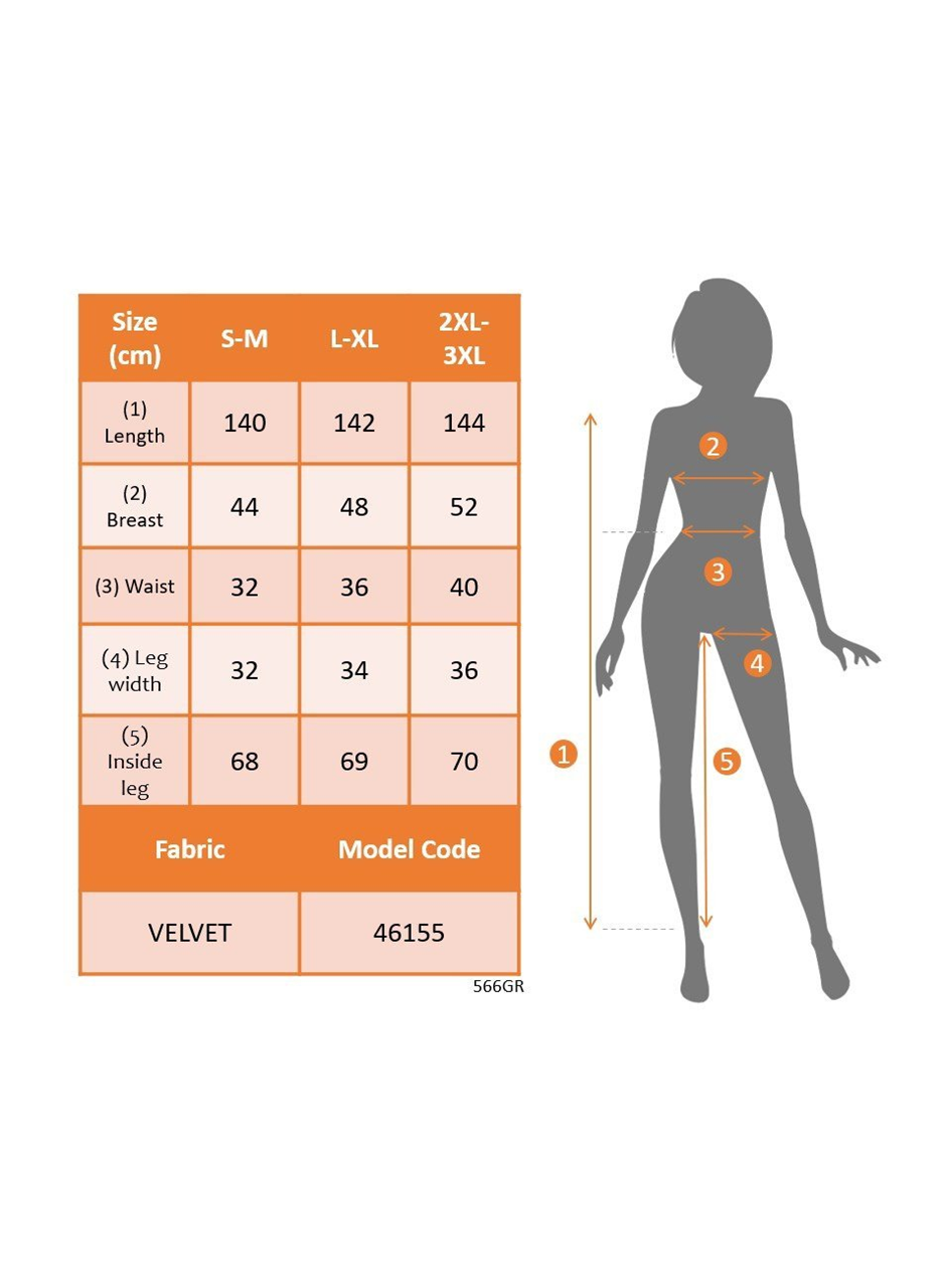 Kadın Uzun Kollu Kruvaze Yakalı Belden Kuşaklı ışıltılı Kadife Tulum
