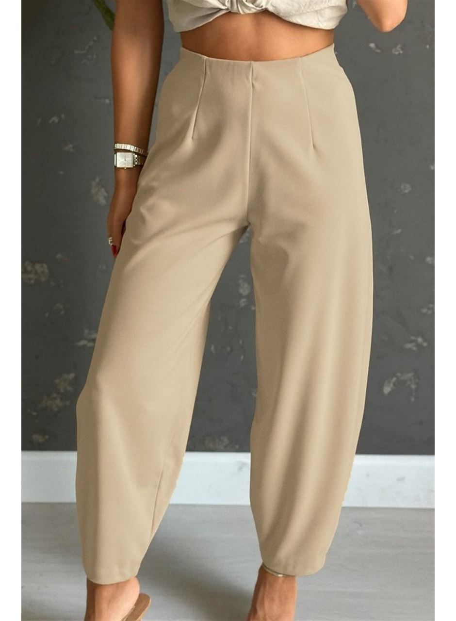 Kadın Yüksek Bel Krep Pantolon