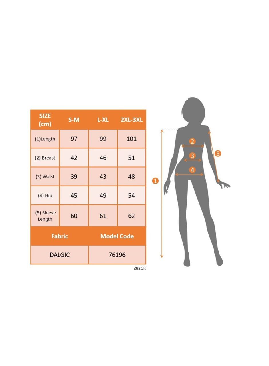 Kadın Uzun Kollu Bisiklet Yaka Desenli Dalgıç Elbise