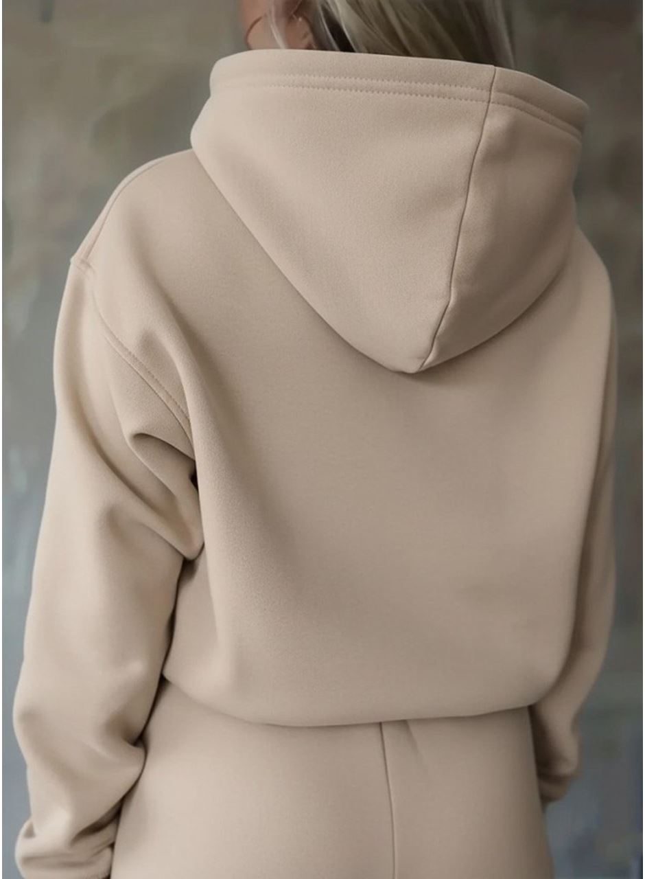 Kadın Uzun Kollu Nope Baskılı Beli Ribanalı Ikili Takım