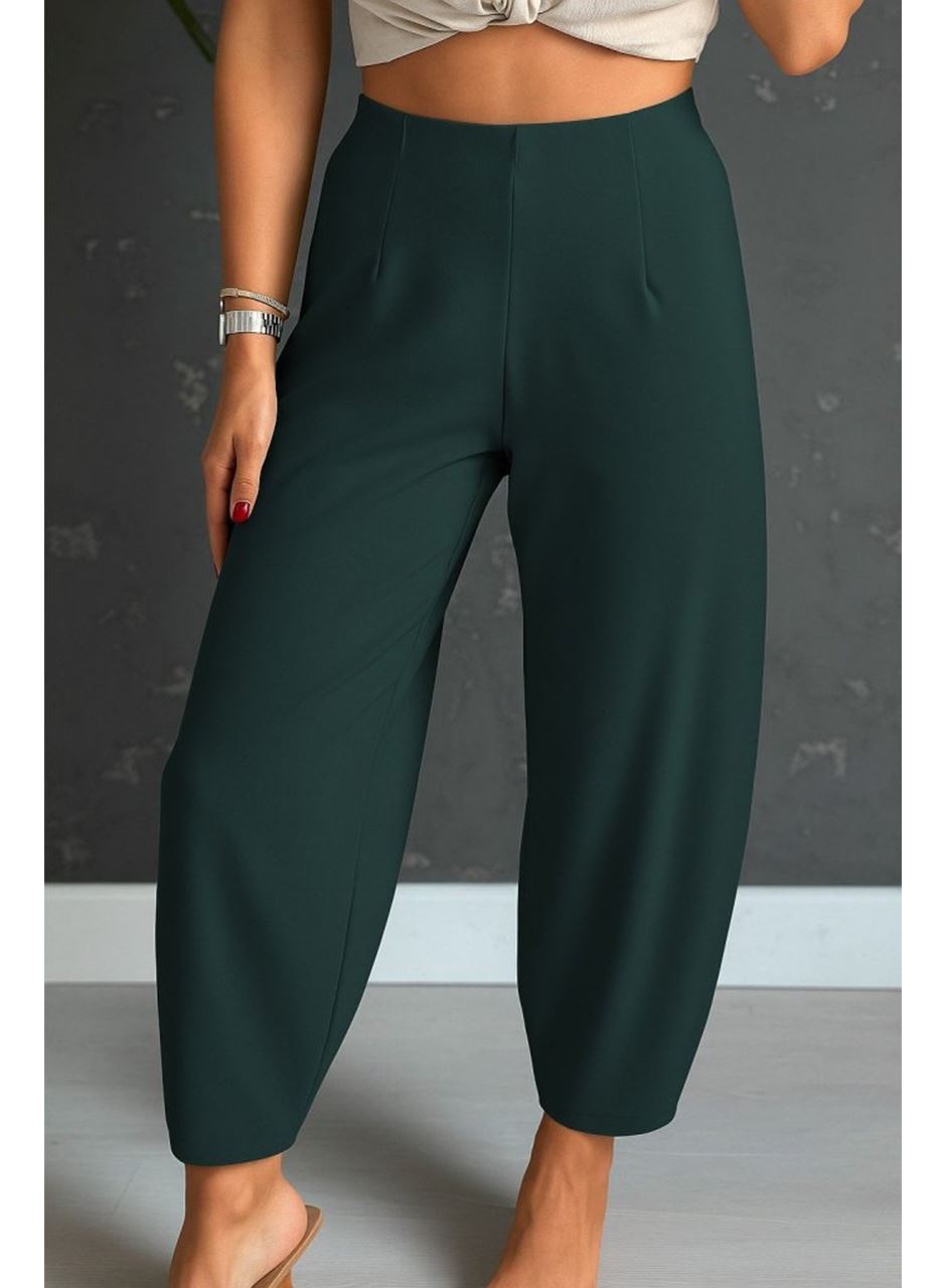 Kadın Yüksek Bel Krep Pantolon