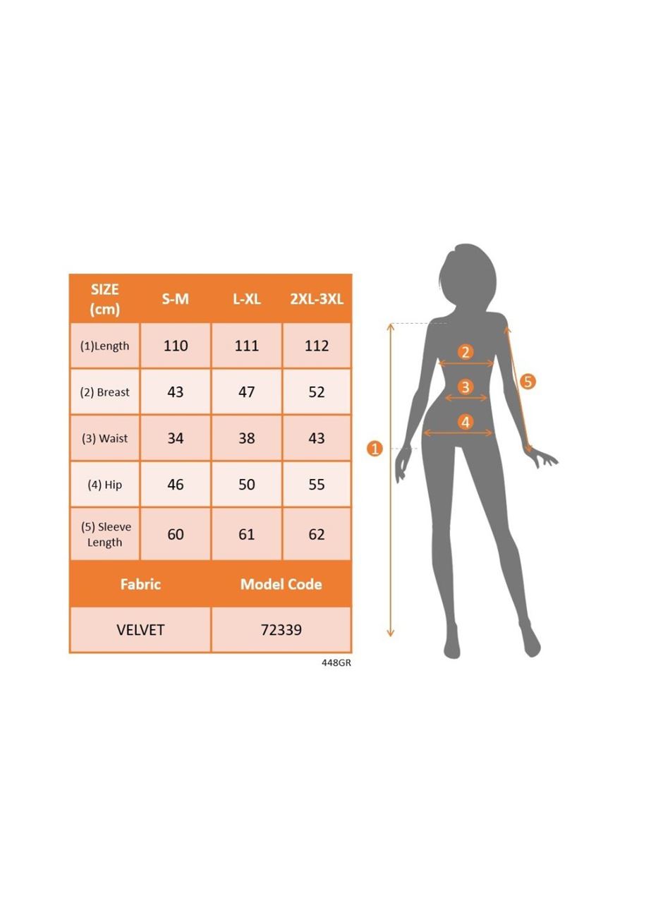 Kadın Uzun Kollu Kruvaze Yakalı Yandan Büzgülü Midi Kadife Elbise