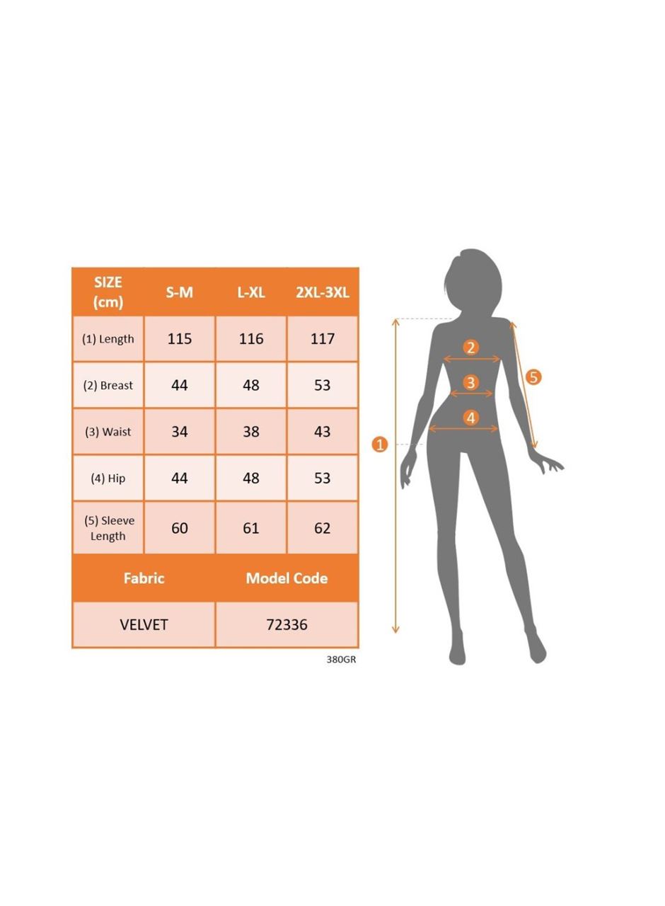 Kadın Uzun Kollu Kruvaze Yakalı Yandan Düğmeli önden çapraz Kesin Detaylı Midi Kadife Elbise