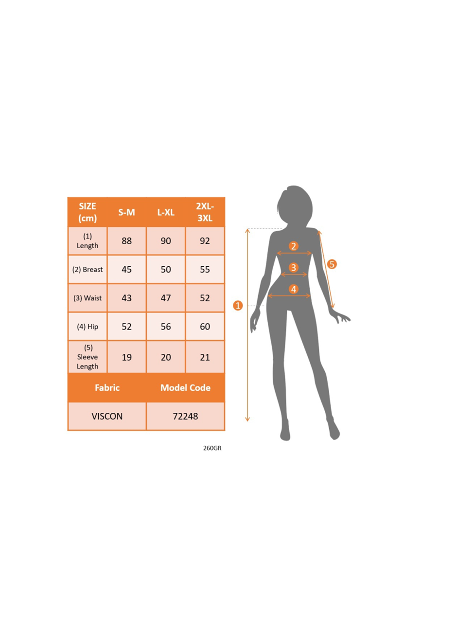 Kadın Kısa Kollu V Yakalı Etnik Desen şerit Detaylı Viskon Elbise