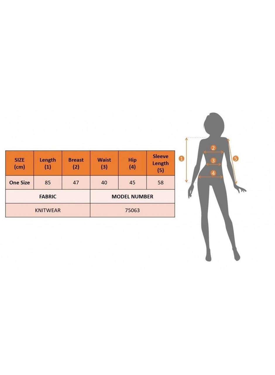Kadın Uzun Kollu Bisiklet Yaka Iki Yandan Yırtmaç Detay Triko Bluz