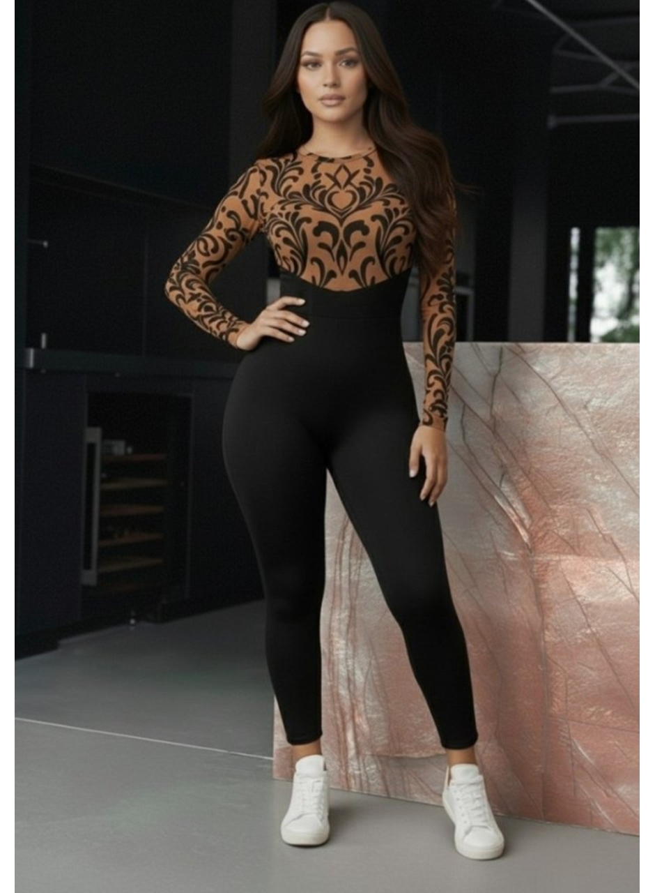 Kadın Siyah Krep Kumaş Pantolon