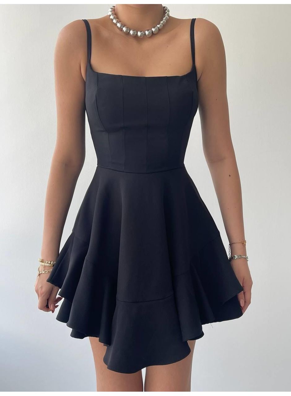 Common İp Askılı Elbise