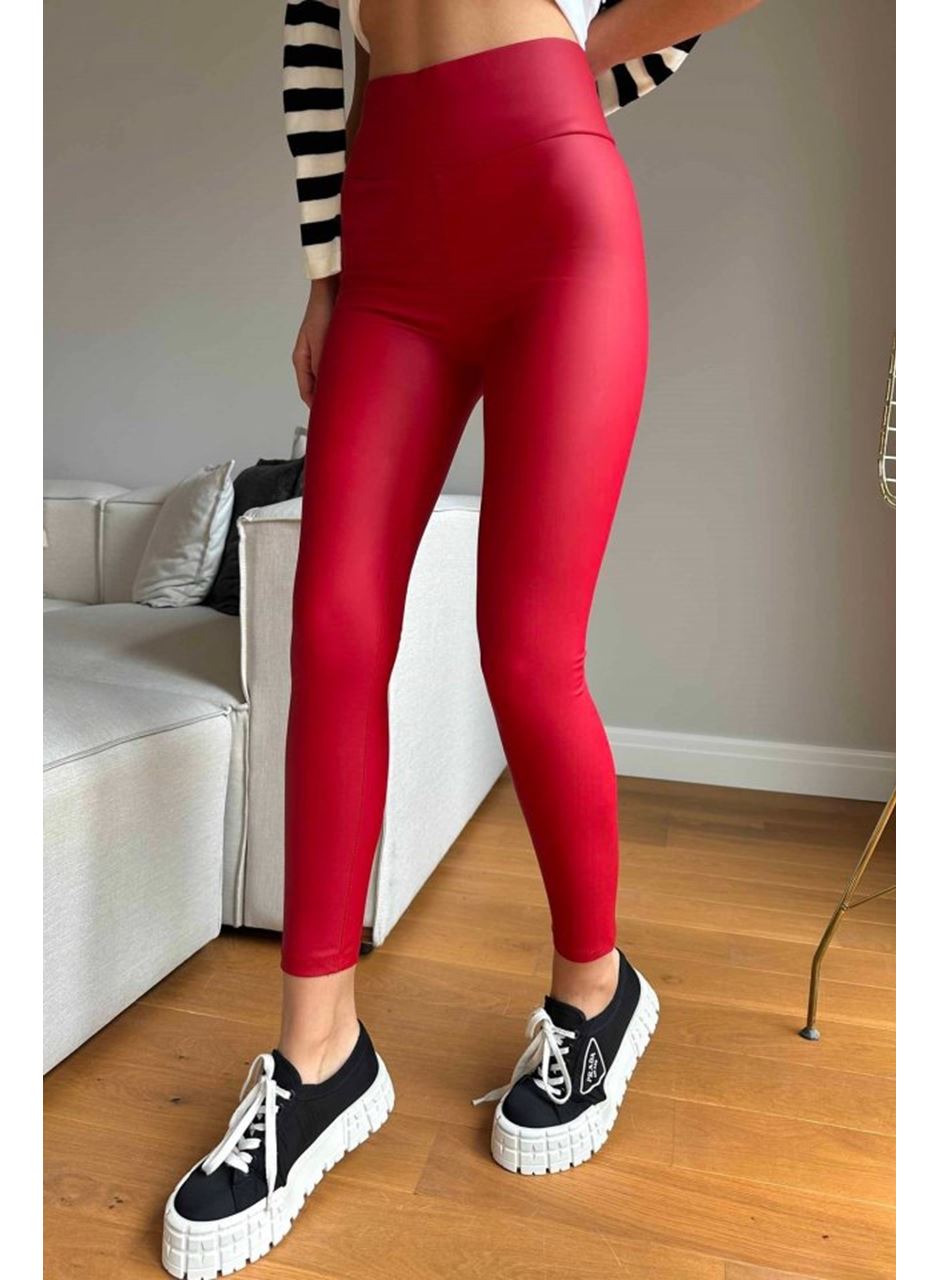 Kadın Yüksek Bel Içi şardonlu Fırsat ürün Toparlayıcı Tayt