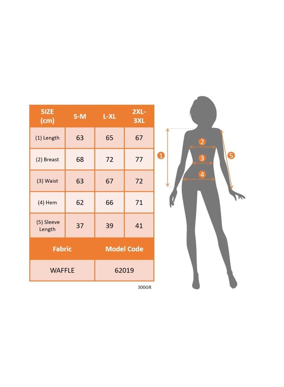 Kadın Tek Omuzdan Açık Yarasa Kollu Waffle Bluz