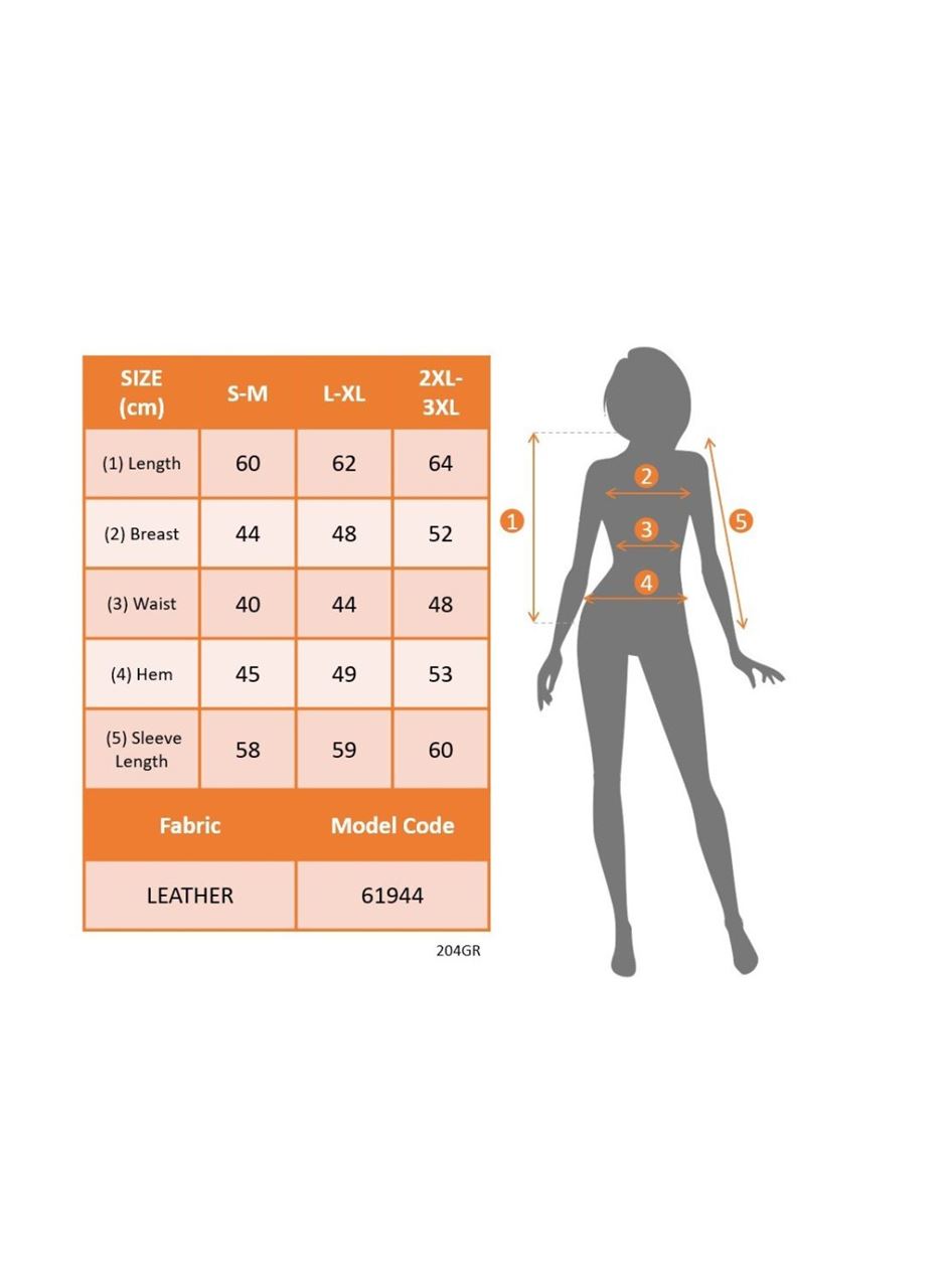 Kadın Uzun Kollu Yakalı önden Düğmeli Dantelli Deri Gömlek