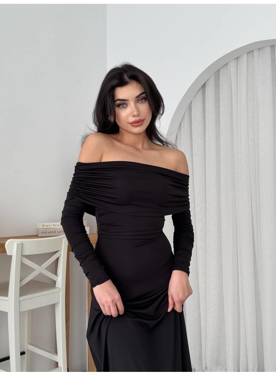 Uras Straplez Elbise