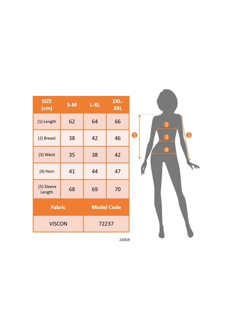 Kadın Uzun Kollu Yarı Balıkçı Yaka Pencere Detaylı Kolları Kalp Desen Taşlı Viskon Bluz