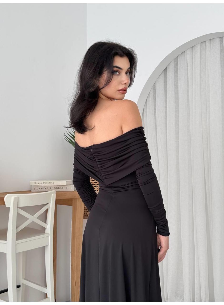 Uras Straplez Elbise