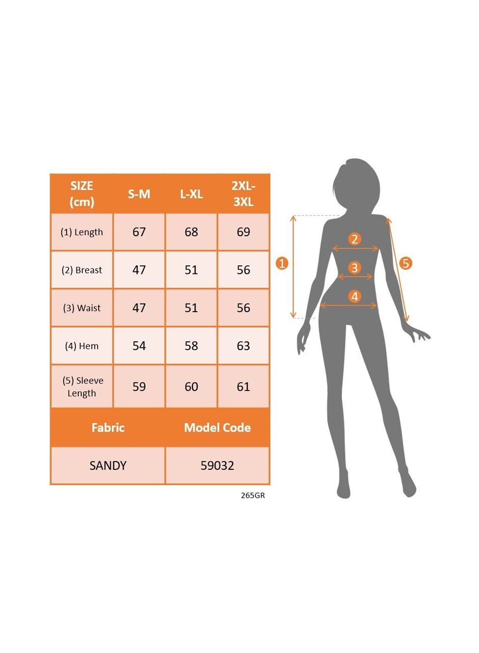 Kadın Uzun Kollu Yakalı Yakadan Bağcıklı Düğmeli Sandy Bluz