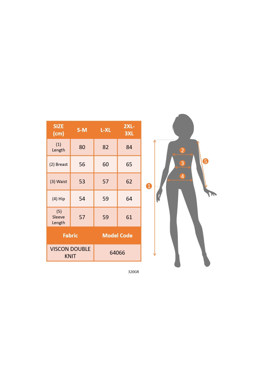 Kadın Uzun Kollu Bisiklet Yaka Desenli Viskon Iki Iplik Bluz