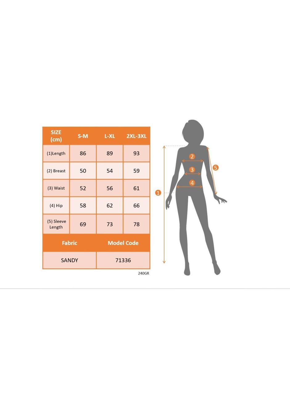 Kadın Uzun Kollu Damla Detaylı Sandy Mini Elbise