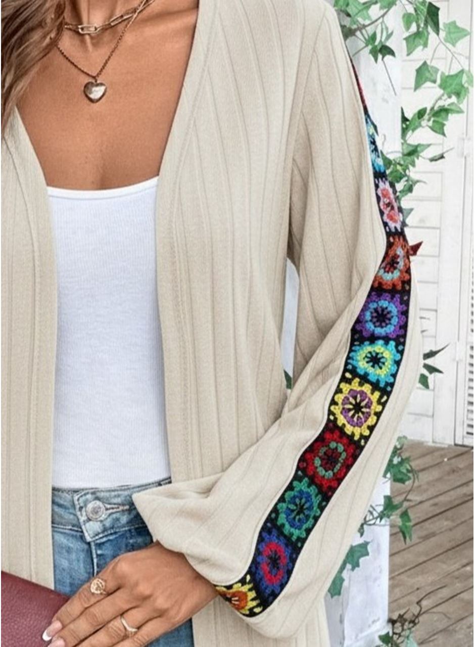 Kadın Uzun Kollu önü Açık şardonlu Kaşkorse Ceket