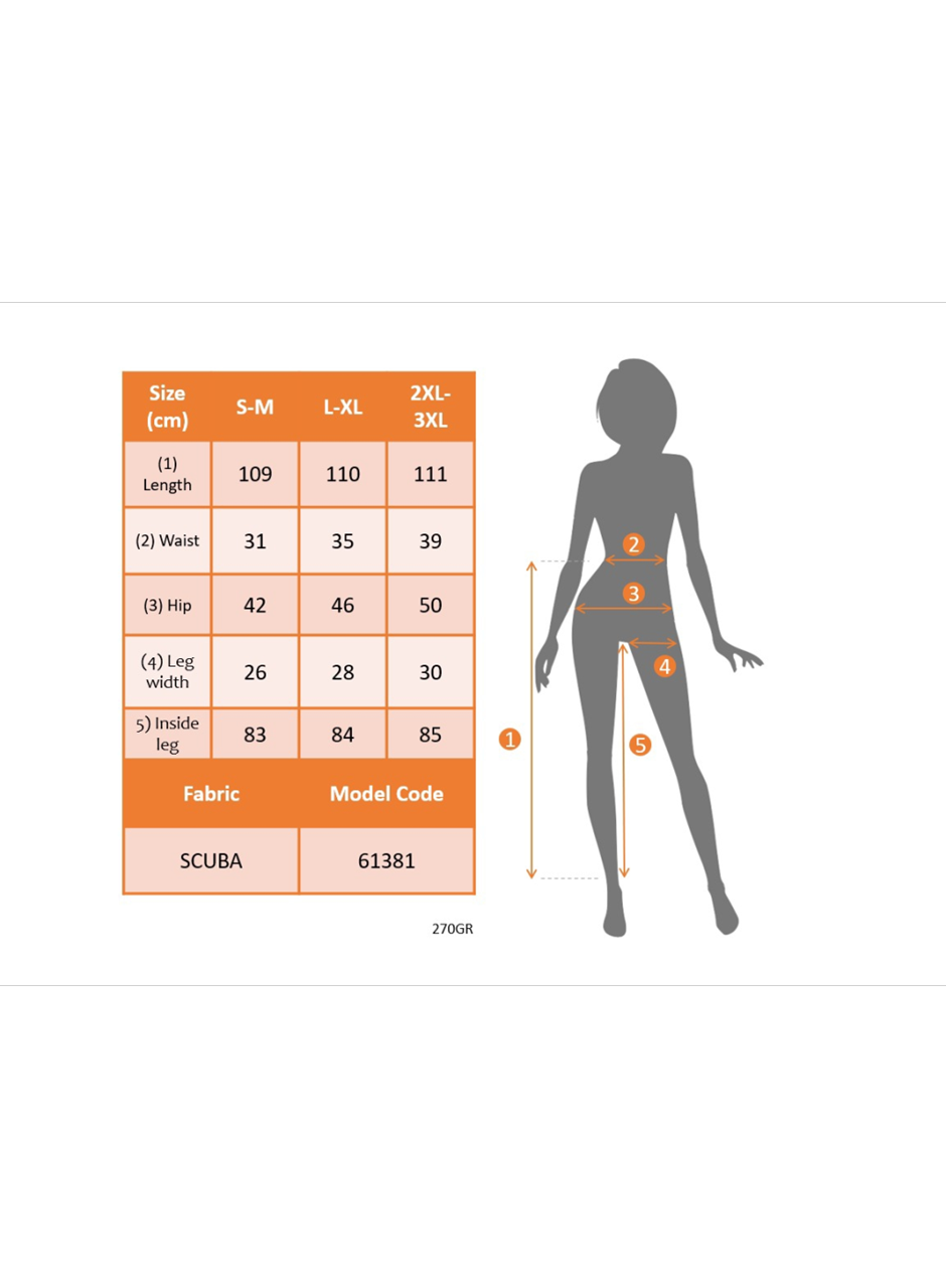 Kadın Yüksek Bel şerit Detaylı Ispanyol Paçalı Dalgıç Pantolon