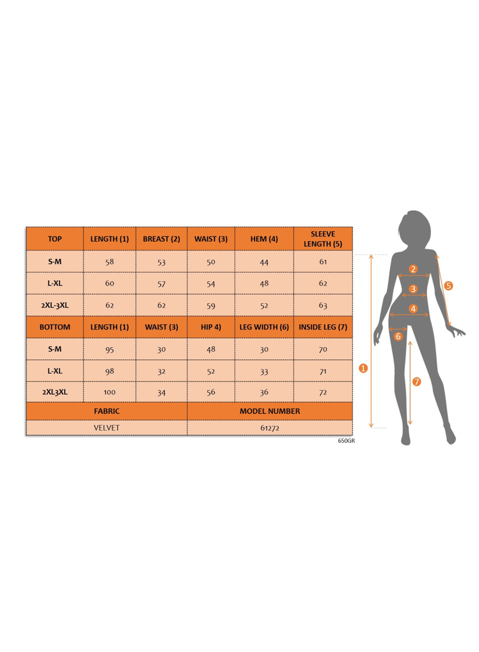 Kadın Uzun Kollu önden Cepli Fermuarlı Kadife Bluz Ve Pantolon Ikili Takım