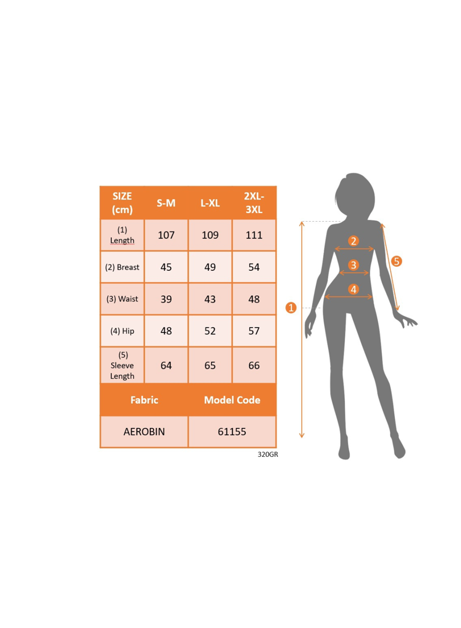 Kadın Uzun Kollu önden Düğmeli Beli Kuşaklı Aerobin Midi Elbise