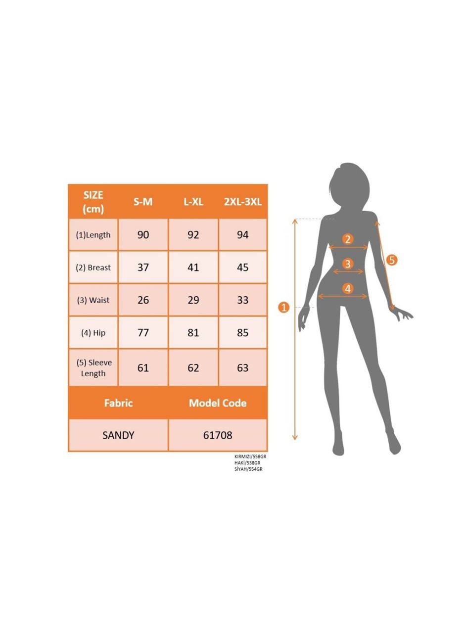 Kadın Uzun Kollu Kruvaze Yakalı Mini Sandy Elbise