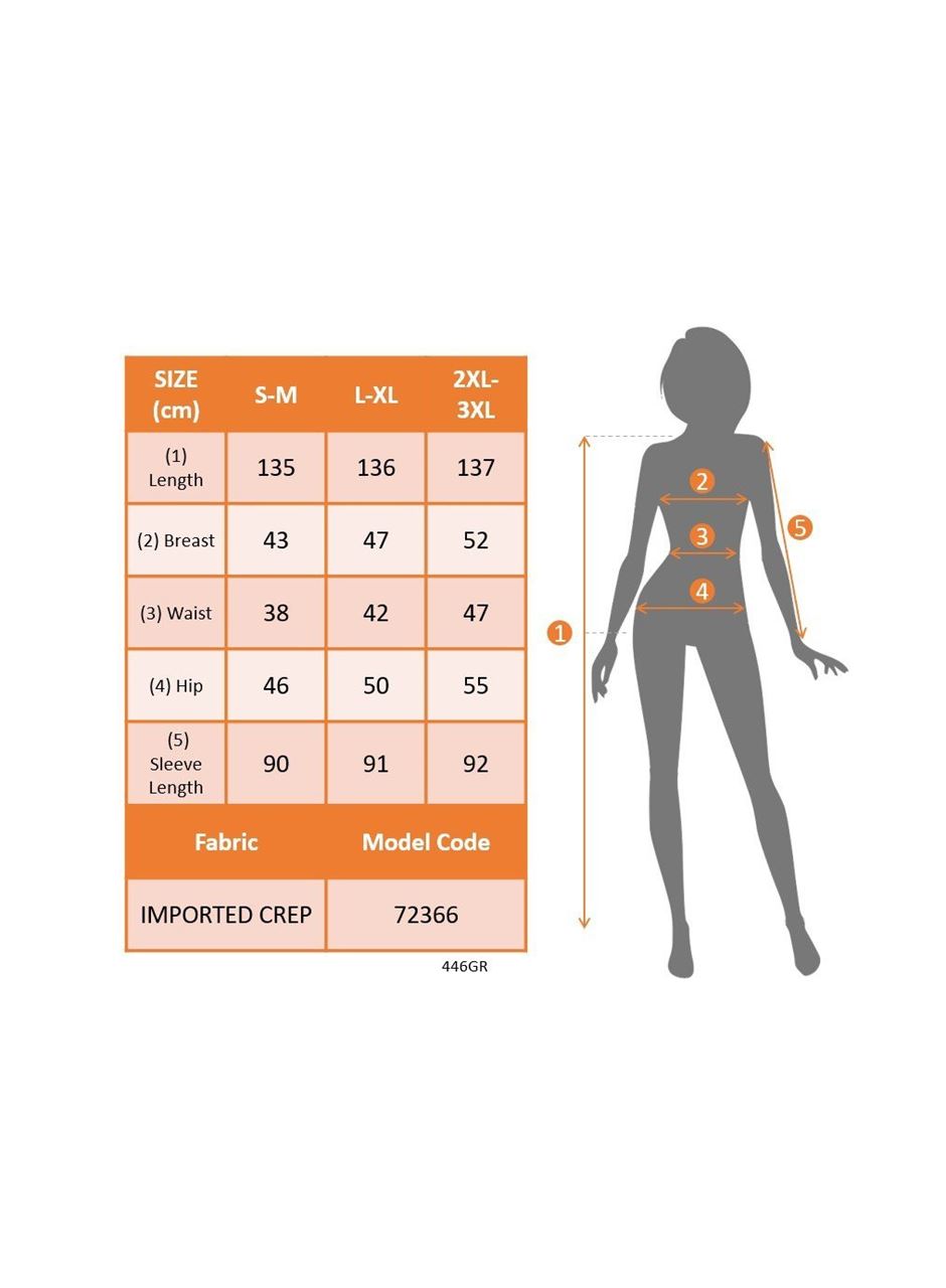 Kadın Madonna Yaka Uzun Yırtmaç Kol Detaylı Uzun Ithal Krep Elbise
