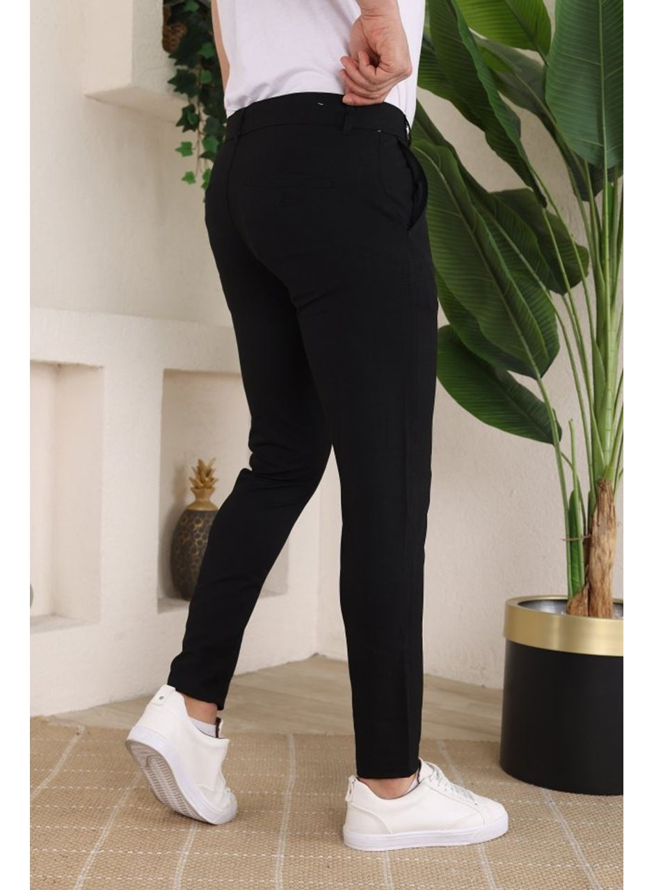 Erkek Slim Fit Dilli Kumaş Pantolon