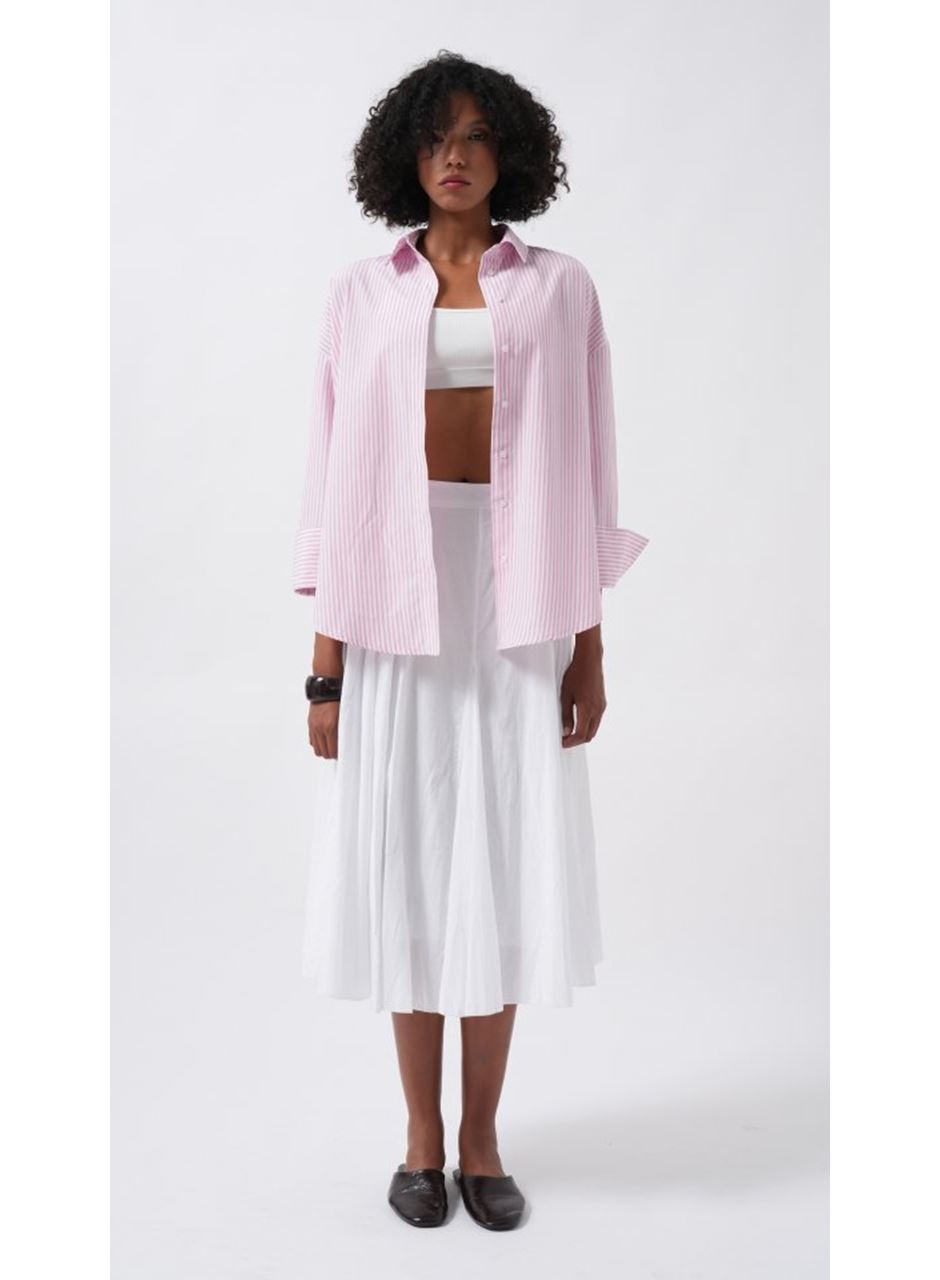 Çizgili Basic Gömlek