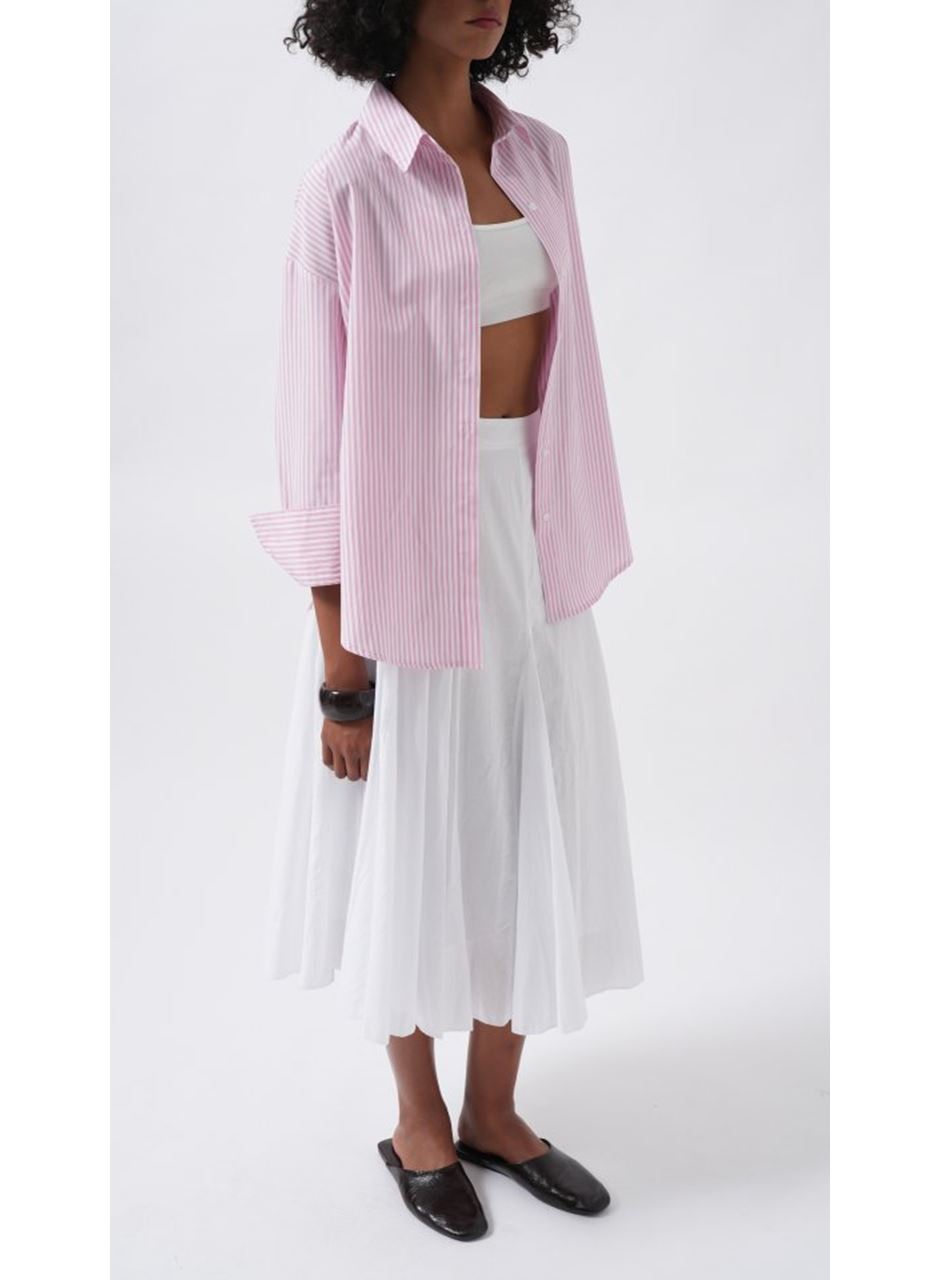 Çizgili Basic Gömlek