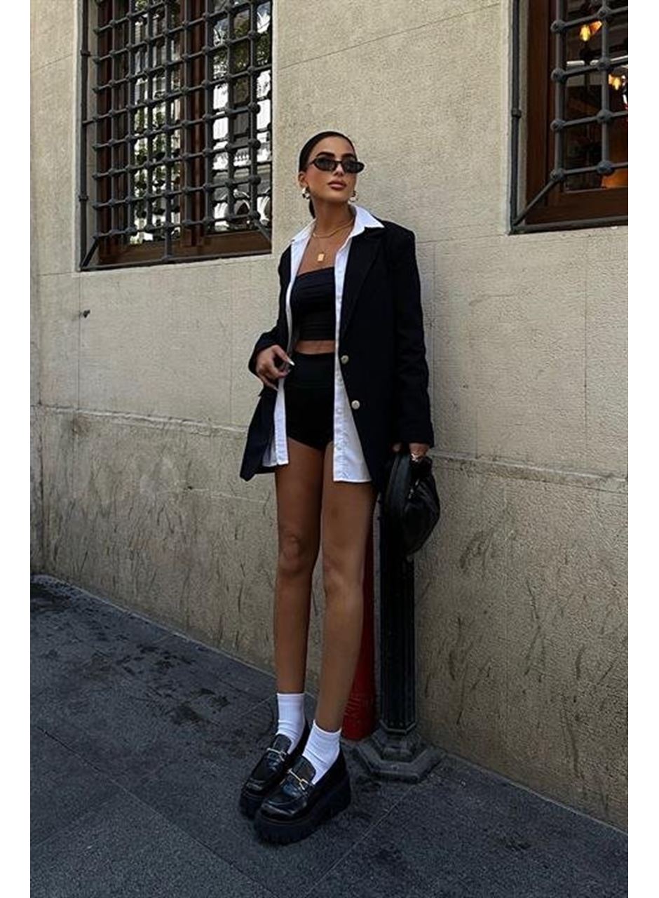 Agnes Blazer Keten Ceket6105