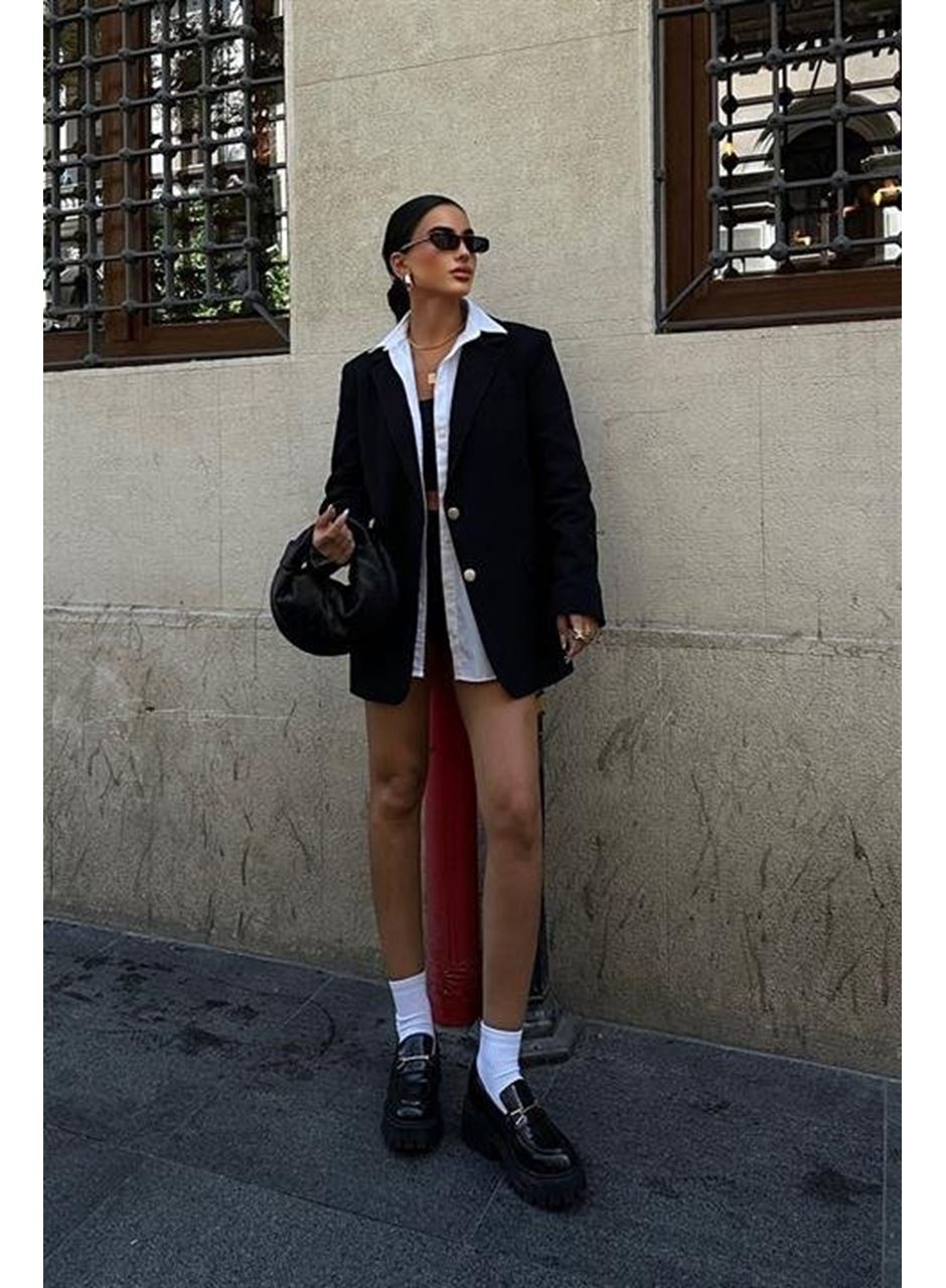 Agnes Blazer Keten Ceket6105