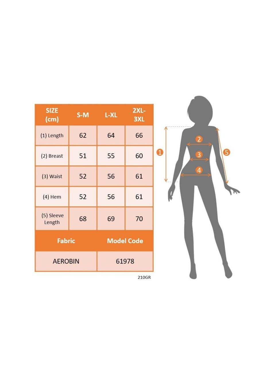 Kadın Uzun Kollu Yuvarlak Yaka Aerobin Bluz