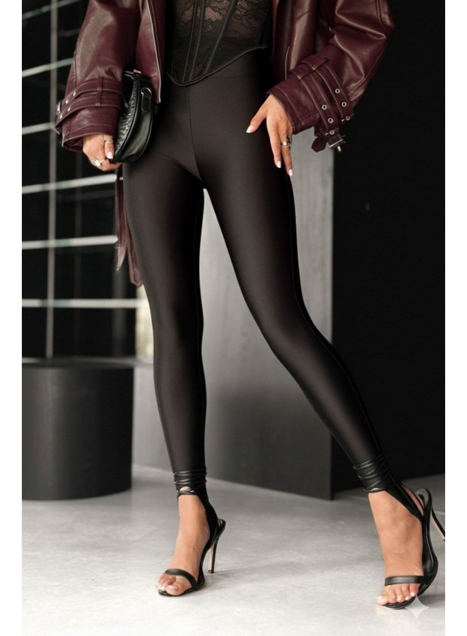 Kadın Yüksek Bel Topuk Altından Geçmeli Dalgıç Tayt