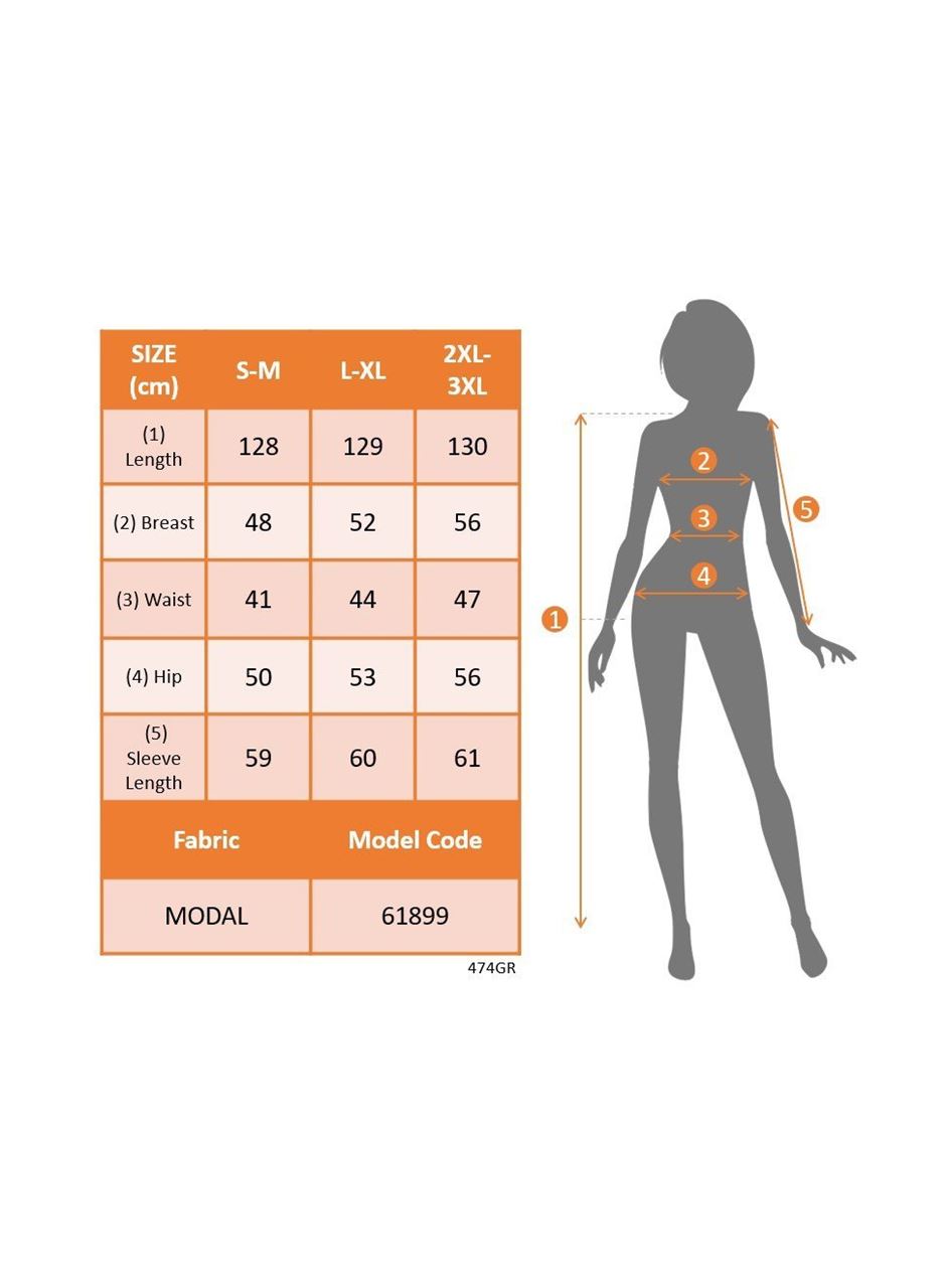 Kadın Uzun Kollu Bisiklet Yaka Yandan Bağlamalı Uzun Modal Elbise