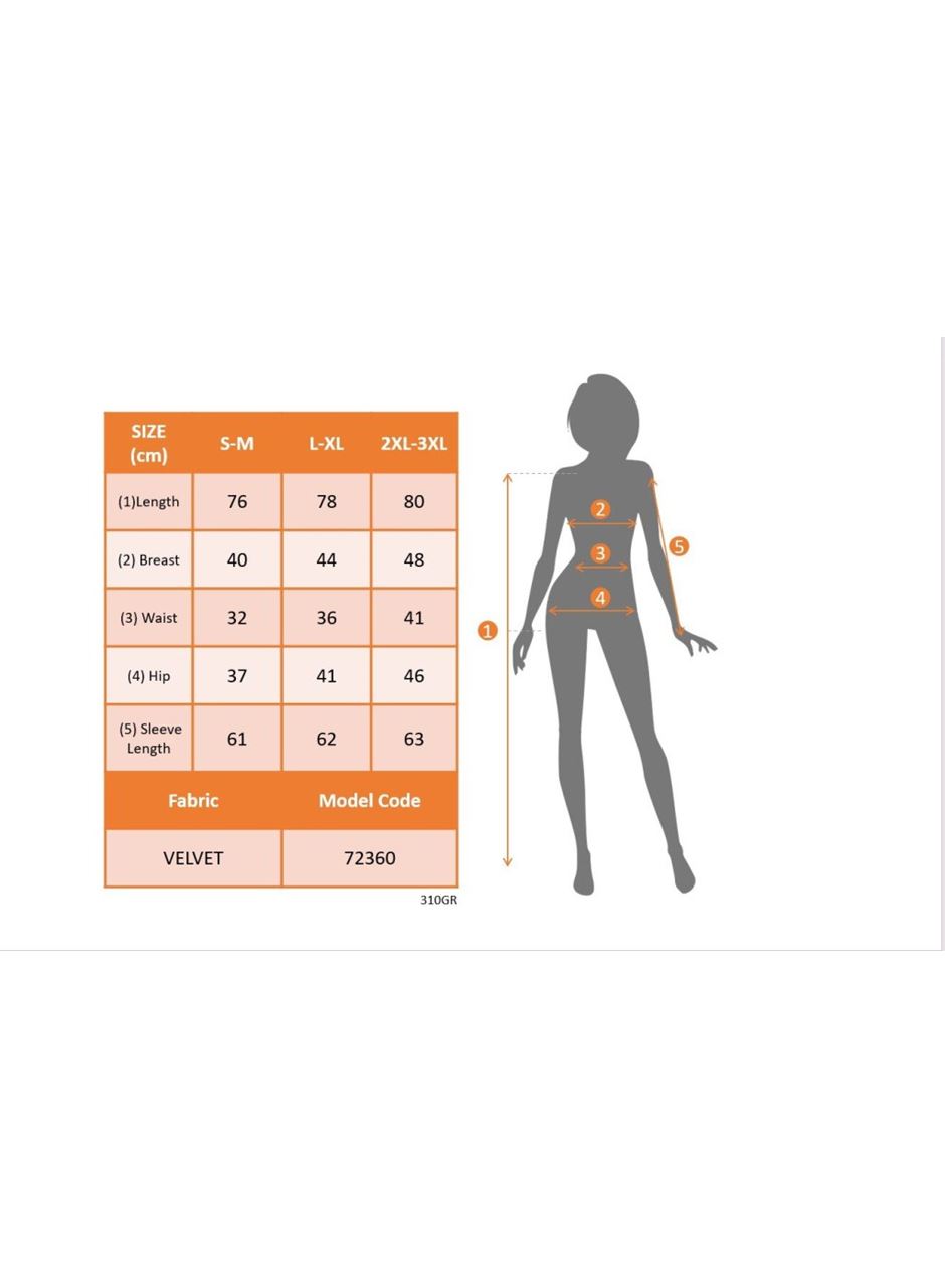 Kadın Uzun Kollu çapraz Yakalı Mini Kadife Elbise