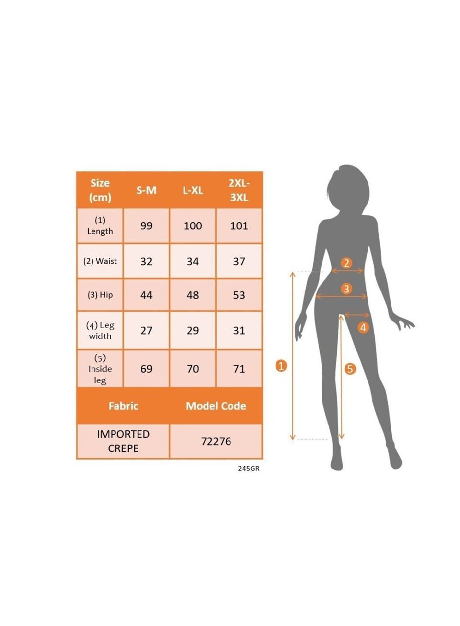 Kadın Yüksek Bel Paçaya Doğru Genişleyen Lazer çiçek Kesim Detaylı Ithal Krep Pantolon